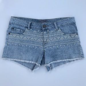 Celebrity Pink Washed Denim Short